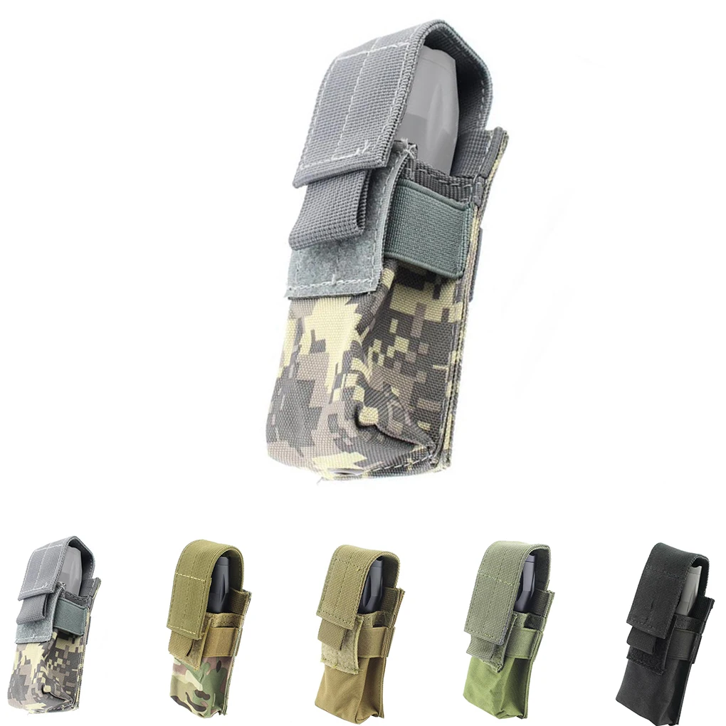 Belt Flashlight Holder Multi-Use Nylon Adjustable Outdoor Tools Storage Pouch Utility Case