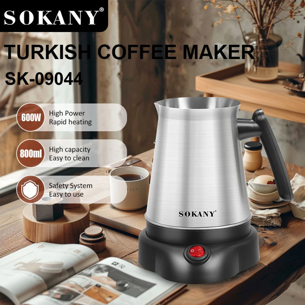 

Stainless Steel Coffee Machine Portable Tea Espresso Pot Boiled Milk Coffee Kettle Turkish Coffee Maker Pot With Handle Cafeteir