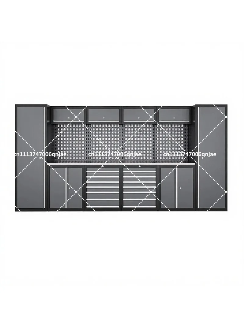 Modular Steel Workbench Cabinet with Multi-Functional Tool Storage System
