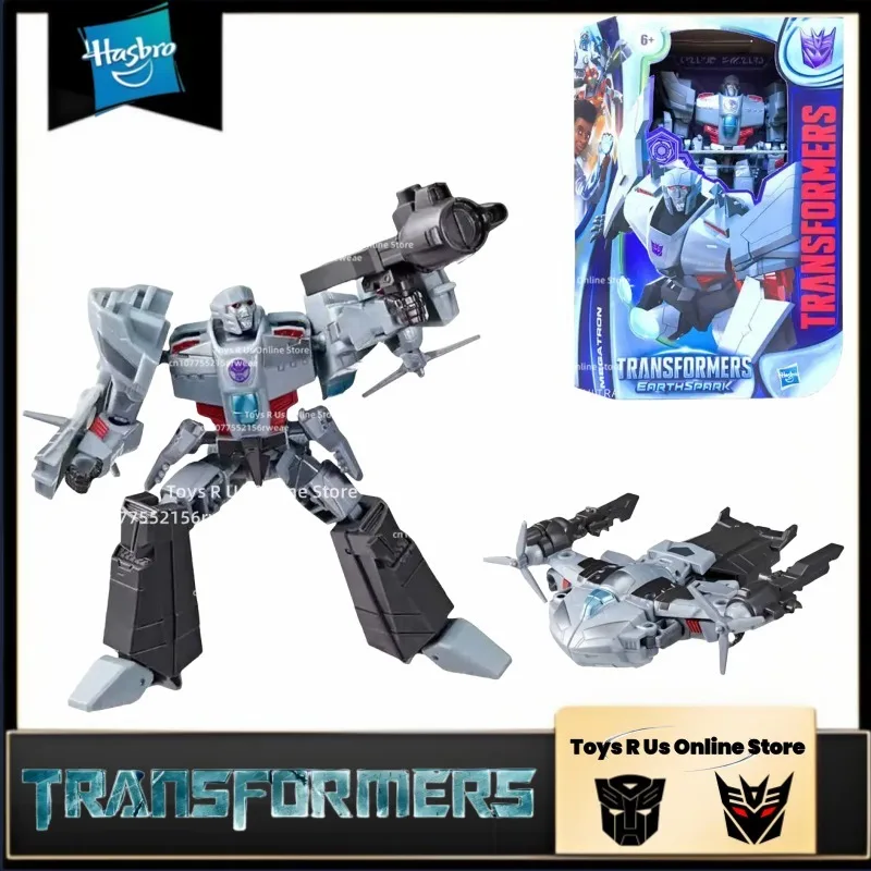 

In Stock Hasbro Transformers Series Earth Spark Megatron Model Transformable Robot Toy Holiday Gift Collection Action Characters
