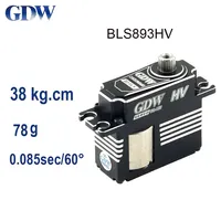 GDW BLS893HV Fixed Wing Servo 38kg Torque Large 78g Full Metal High-Precision Brushless Digital Servo For RC Car Aircraft Robot