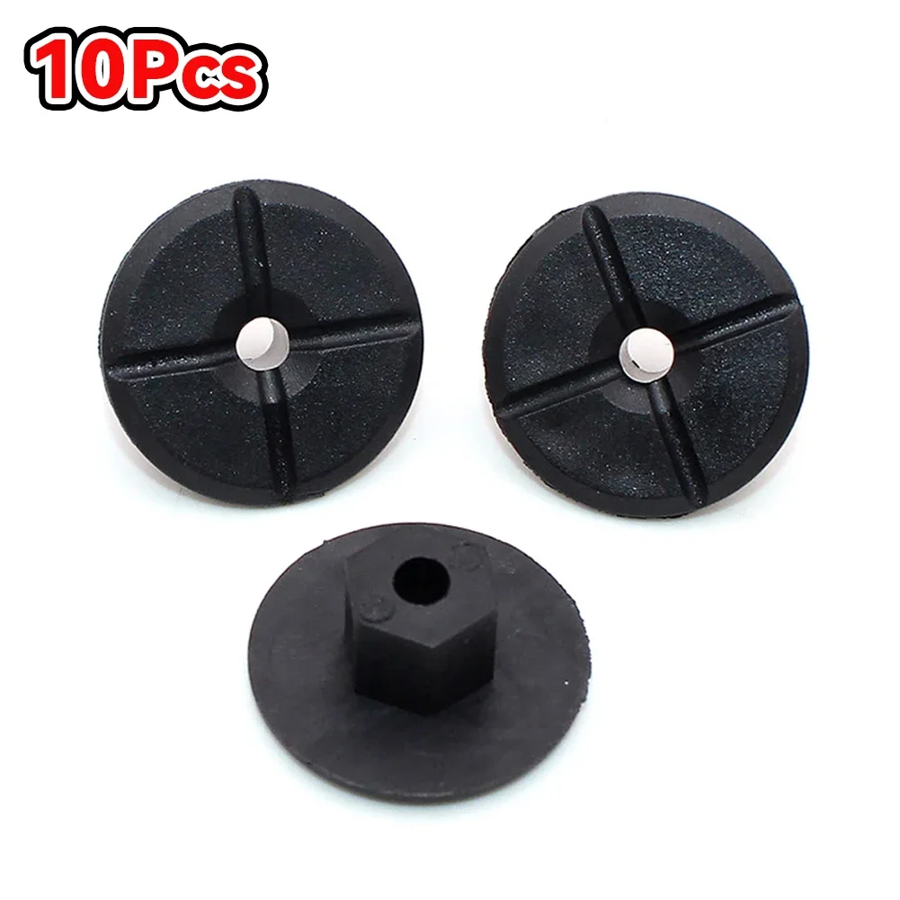 10Pcs Car Fastener Nut Fender Mud Flap Splash Guard Wheel Arch Bumper Panel Retainer Clip Rivet Fastener For Mercedes Benz