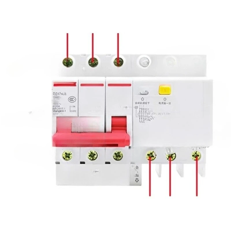 

For DELIXI Leakage Protection Circuit Breaker DZ47sLE 3P