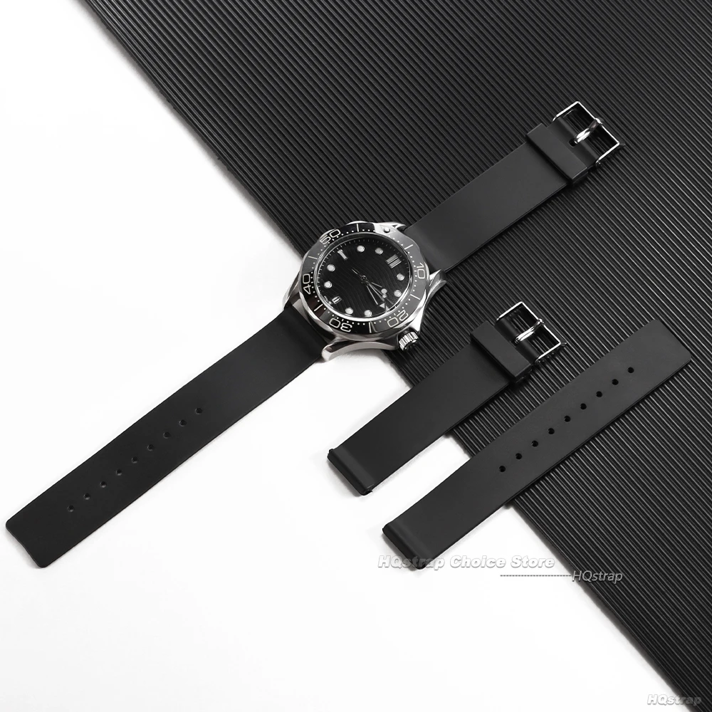 العالمي حزام ساعة اليد 12 مللي متر 14 مللي متر 16 مللي متر 18 مللي متر 20 مللي متر 22 مللي متر لينة بولي كلوريد الفينيل البلاستيك سوار معصمه مقاوم للماء النساء الرجال استبدال الفرقة