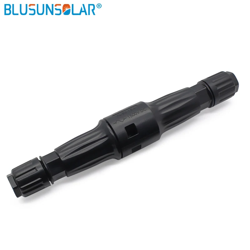 

20pcs/lot Waterproof 1500 VDC SOLAR In-line Fuse holder with Male and Female Connector PV Solar Fuse Holder SY-CF2-15