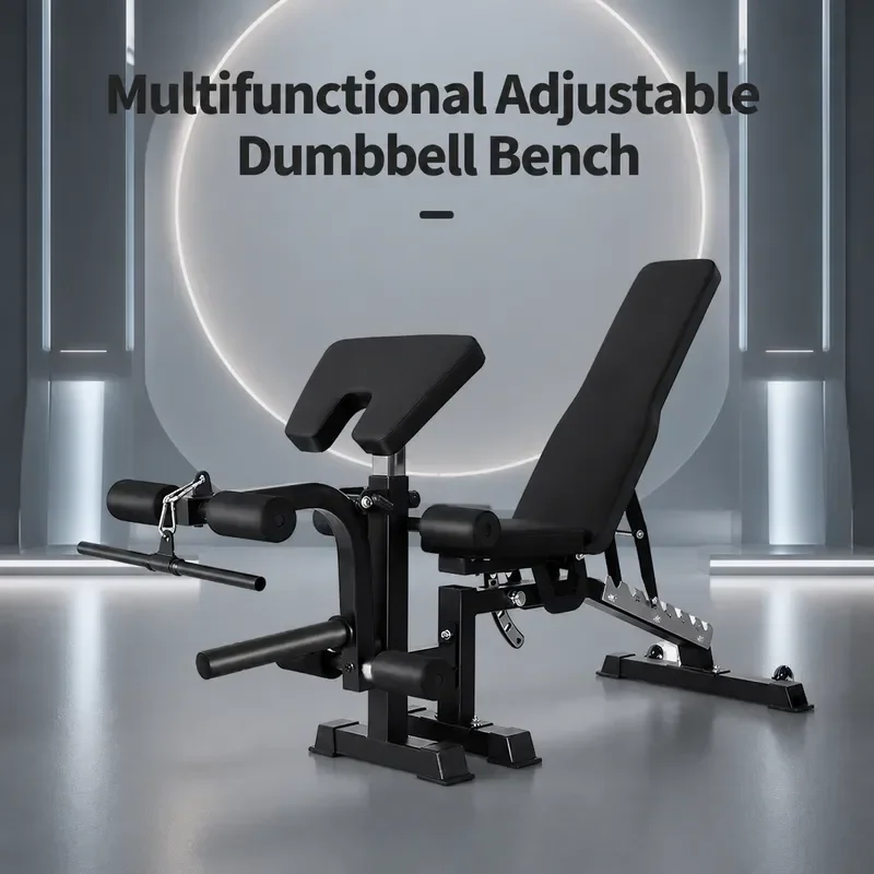 for Asuka Multifunctional Dumbbell Stool Priest Chair Men's Sports Crunches Bench Press Home Fitness Equipment Adjustable