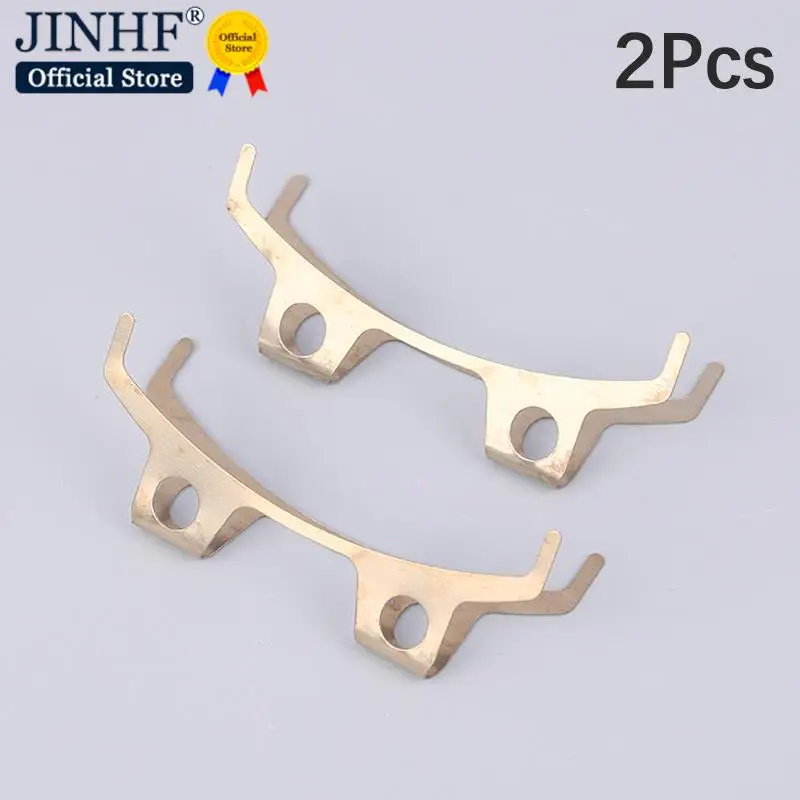 2 adet elektrikli araç disk fren pompa aksesuarları kelepçe bahar otomatik ayırıcı fren balatası bahar disk fren parça şarapnel