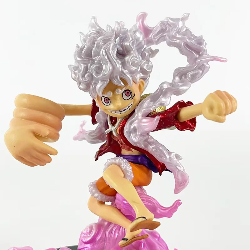 New Nika Gear 5 Monkey D. Luffy Anime One Piece Figure PVC Model Toys Room Decor Desktop Ornament For BIrthday Gifts