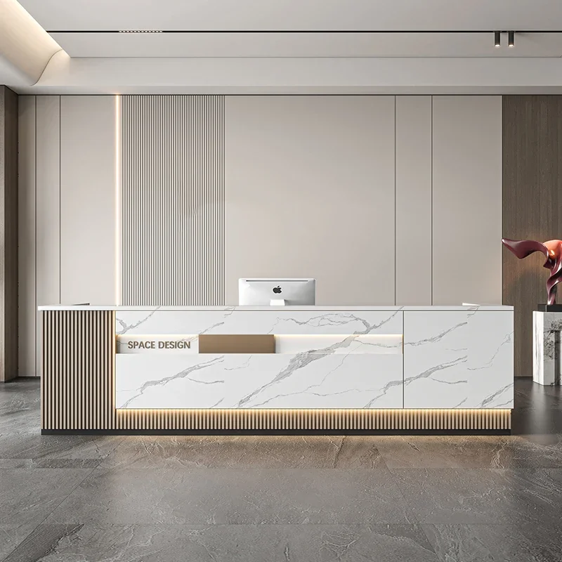 

Customer Center Computer Desks Motion Desk Reception Salon Atril Counter Cash Register Coffee Distillation Shop Desk Bar Counter
