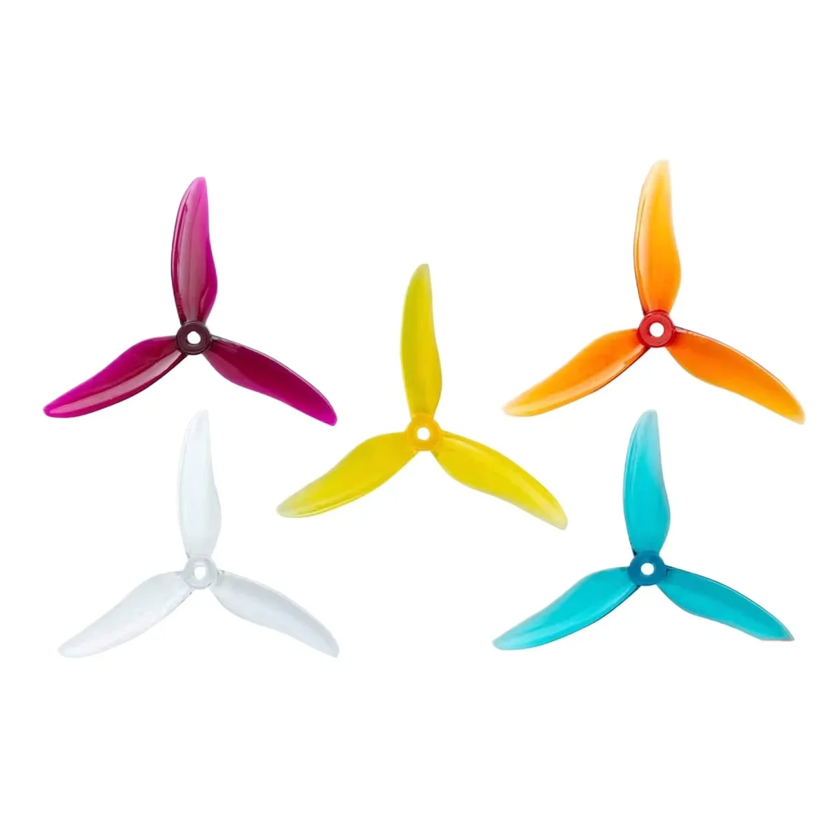 2 pairs of racing machine Gemfan Qianfeng MCK 51499 V2 three-leaf, five-inch propeller is more resistant to frying, tough