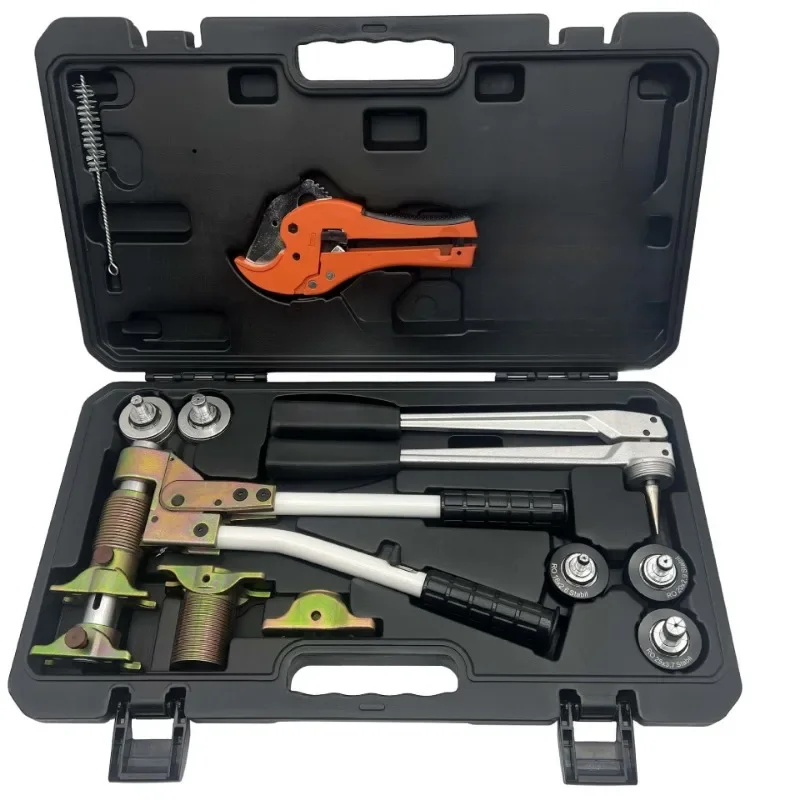 PEX-1632 Plumbing Puller Pipe Press Tool Sliding Tightening Clamp For Floor Heating Pipe Connection