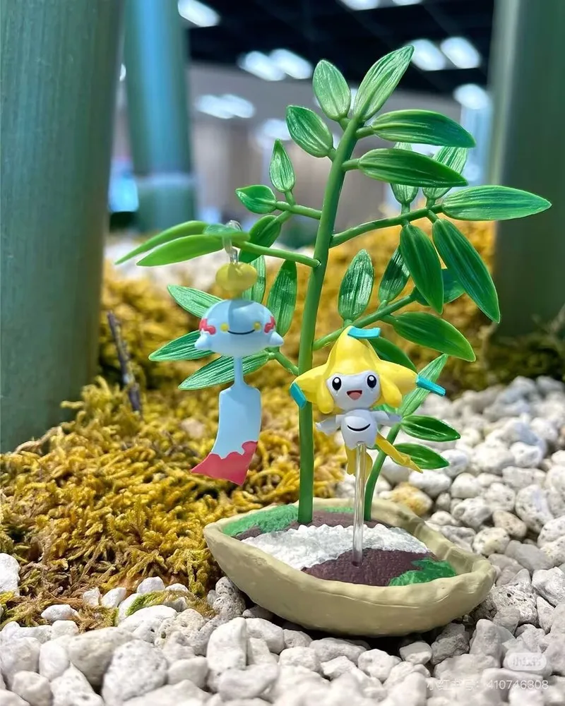 حقيقي إعادة تعيين البوكيمون بوعاء 3 التغييرات الموسمية بيكاتشو + تمايل مشهد مصغر نموذج لعبة عصرية جمع عمل نموذج الهدايا