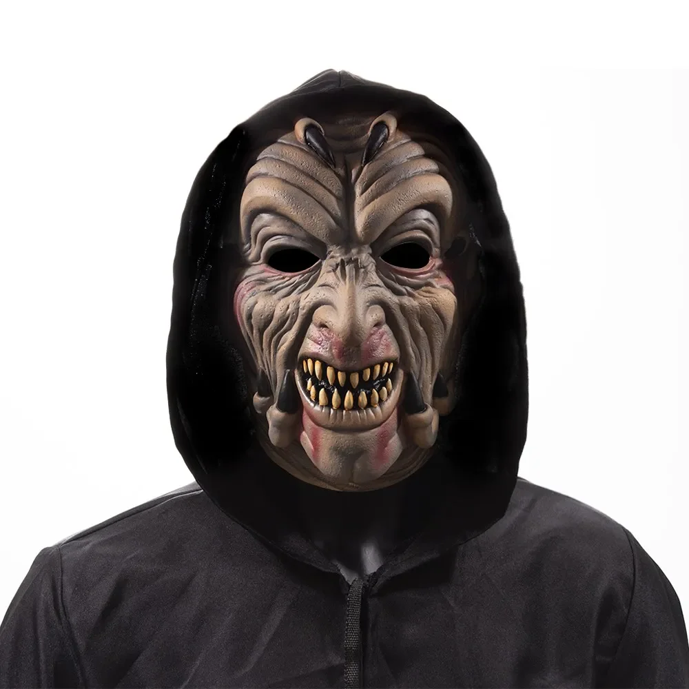 

Jeepers Creepers Monster Killer Mask Cosplay Ogre Demon Vampire Bloody Latex Helmet Halloween Masquerade Party Costume Props