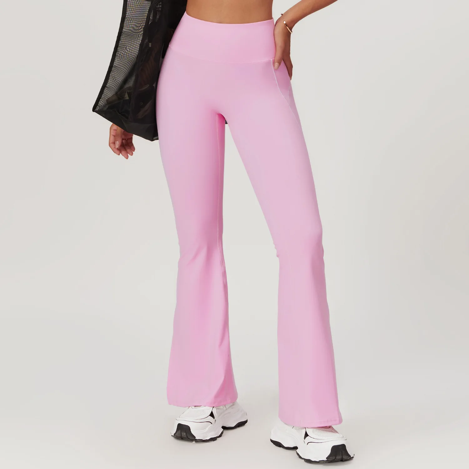 Leggings évasés de Yoga pour femmes, bas de cloche, Fitness, Push-Up, taille haute, jambes larges, pantalons d'entraînement, collants élastiques, pantalons de Sport d'exercice