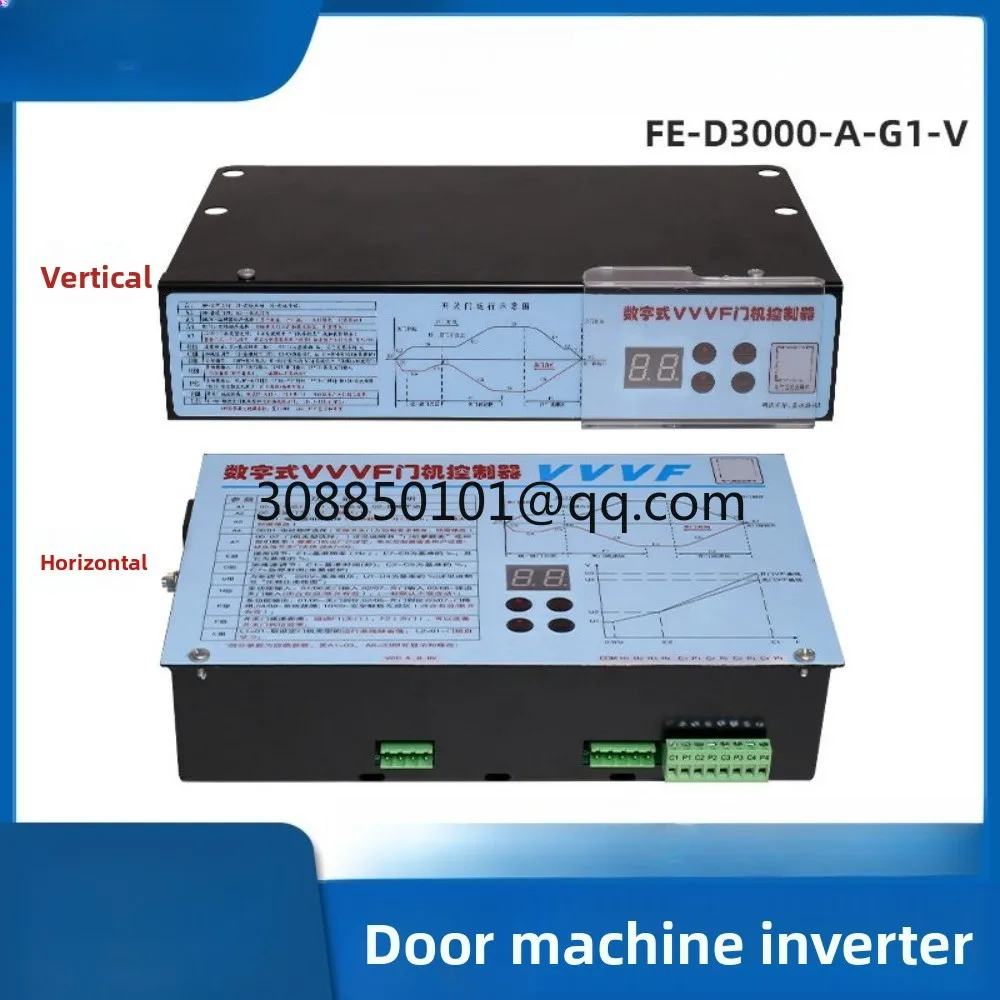 Convertisseur de fréquence pour moteur de porte, contrôleur de moteur de porte VVVF, FE-D3000-A-G1-V/S1, contrôle numérique d'ascenseur