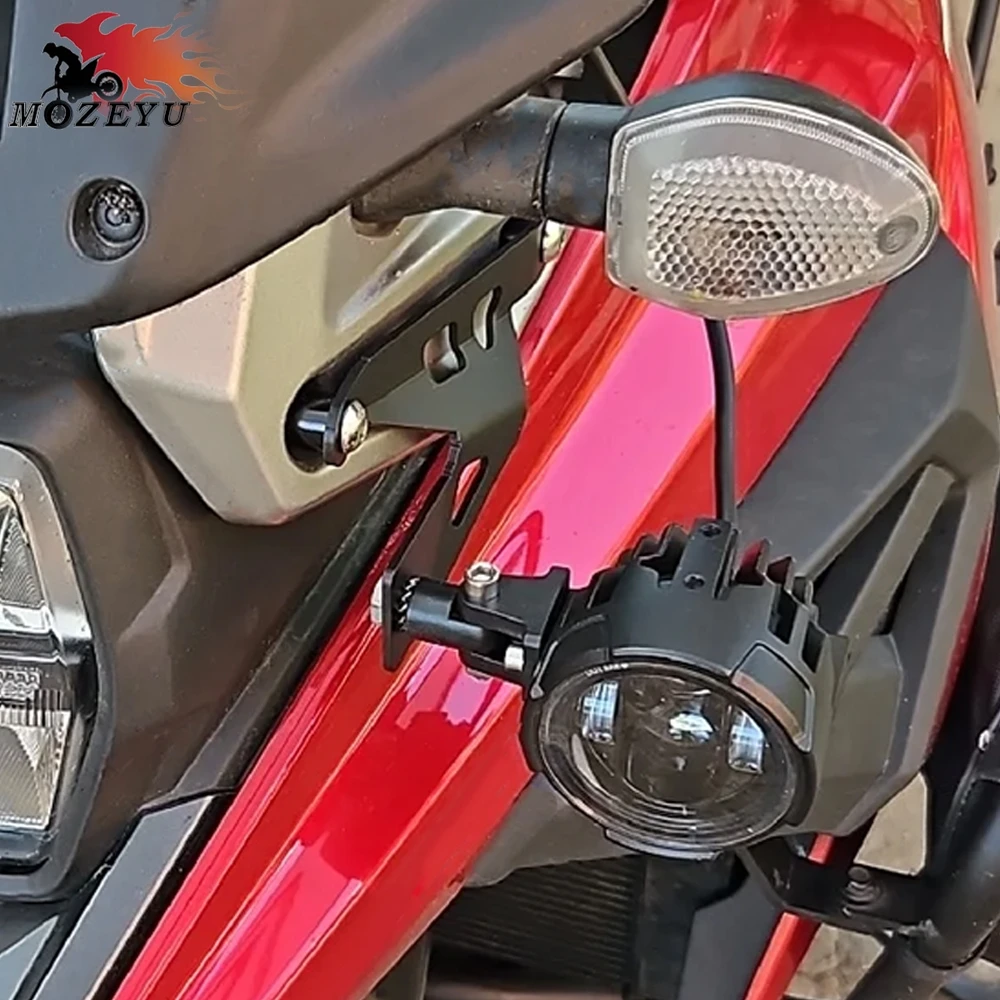 Motorcycles Accessories For Suzuki V-Strom DL 1050 Vstrom DL1050 DE DL1050DE 2023 - 2026 Fog Light Bracket Holder Fog Lamp Mount