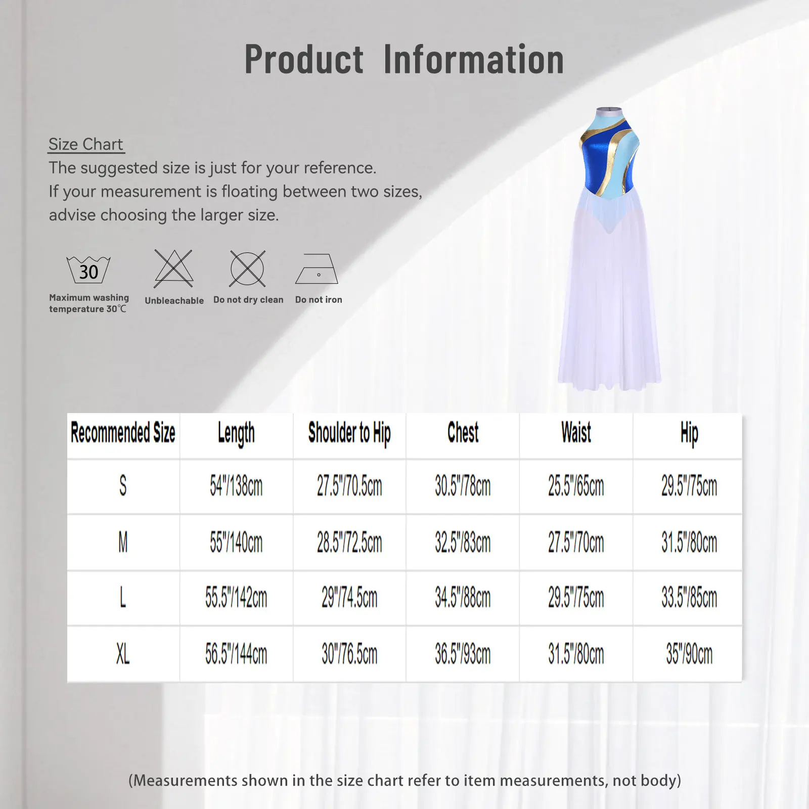 ‌ فستان رقص غنائي رشيق من الشيفون للنساء برقبة وهمية وأزرار ضغط بدون أكمام للعروض المعاصرة