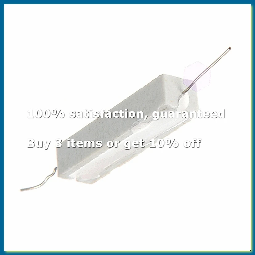 ●10W 10 Ohm 5% Winding Ceramic Cement Power Resistor x 5-ABFB