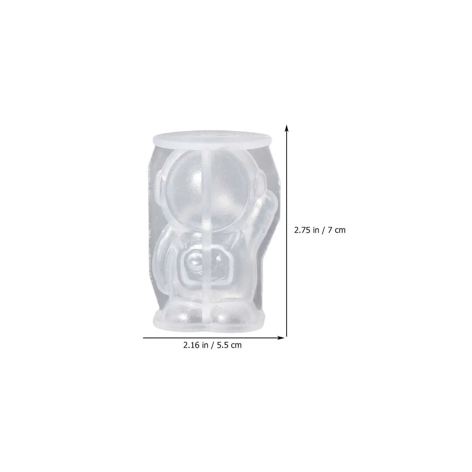 Astronaut Shaped Silicone Mold for Ice Making Chocolate Crafting DIY Ornaments Home Bar Accessories Cool Drink Enhancer Craft
