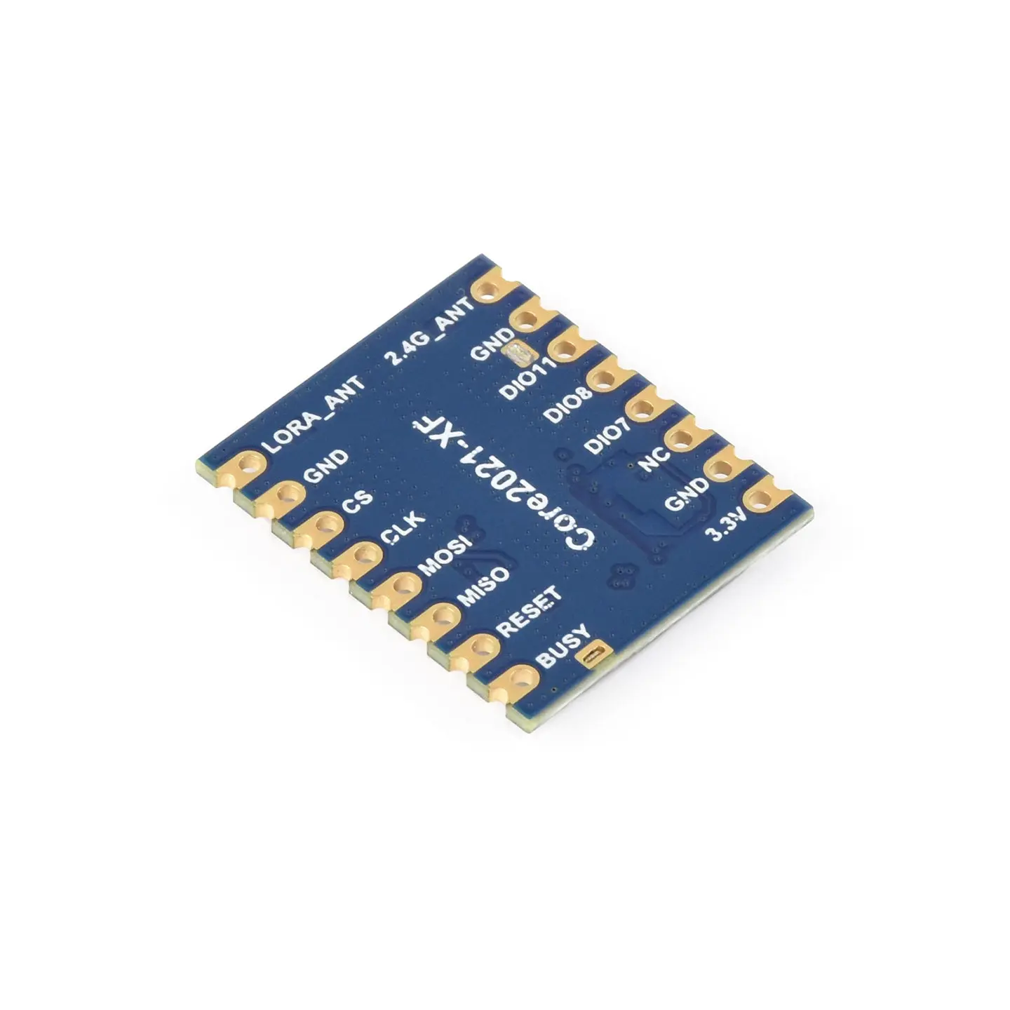 Woli WeiXue Core2021 LoRa dual-band module LR2021 radio frequency chip HF LF band optional SPI communication