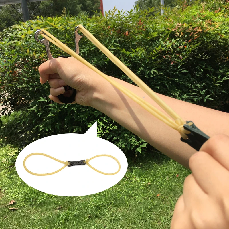 1-20pcs Hunting Tool Accessories Slingshot Catapult Crossbow Rubber Band 2x5mm ID 2mm x 5mm OD Natural Latex Rubber Hose
