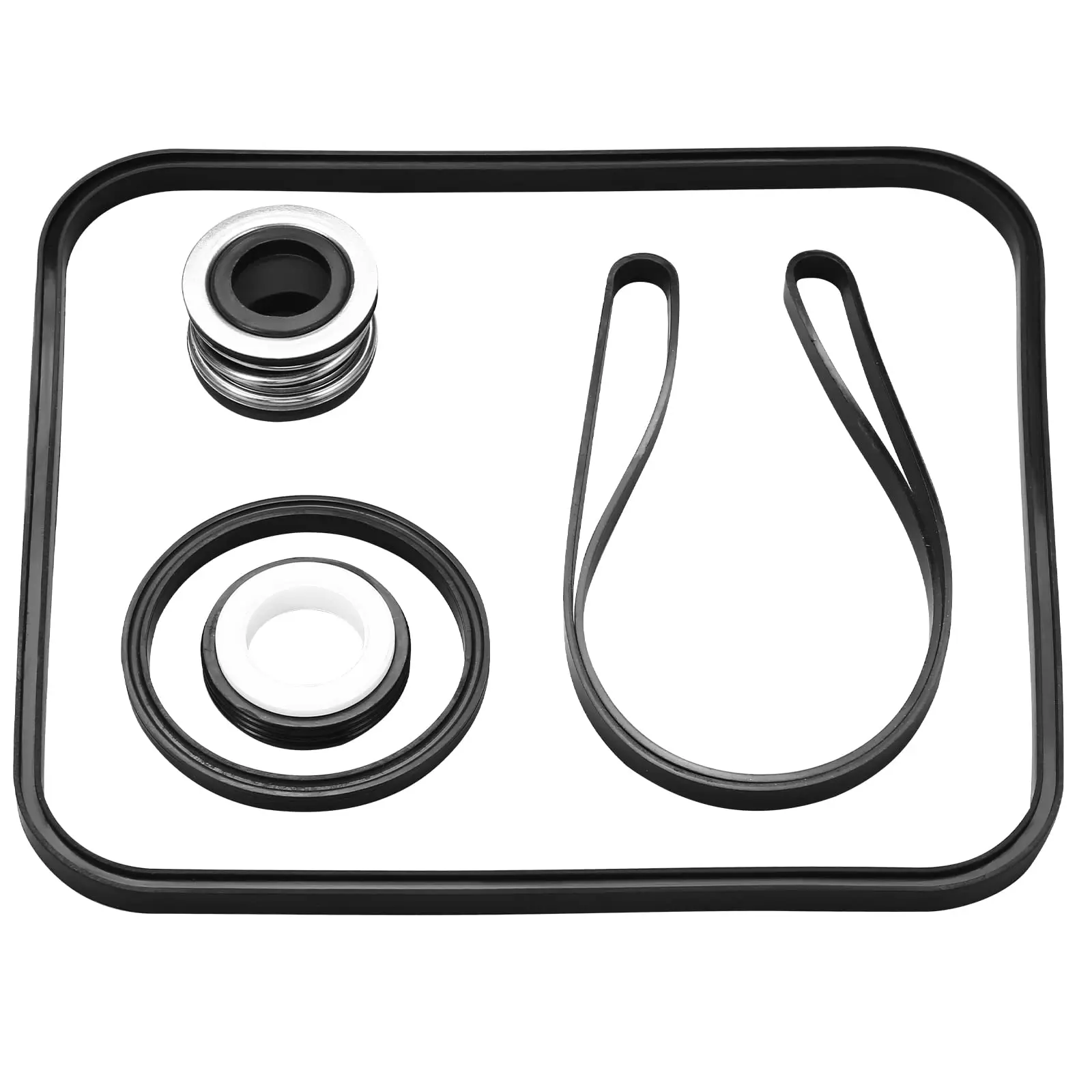 Pool Pump O-Ring Seal Repair Kit,Compatible with Hayward Super Pump SP1600, SP2600X in Regular, X, VSP Models,Kit 3 Gaskets