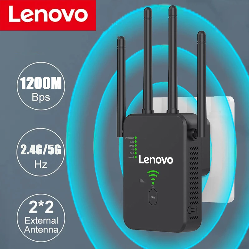 

Новый оригинальный усилитель Wi-Fi Lenovo Pro 1200M 2,4G фоторетранслятор расширитель сети расширитель диапазона Roteader Mi Беспроводной Wi-Fi роутер