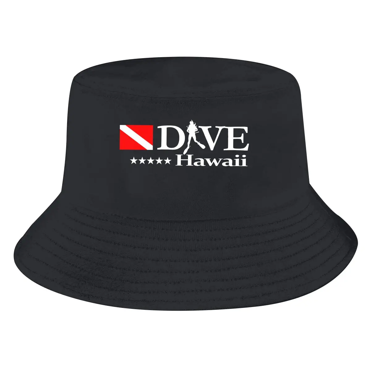 Hawaii Unisex Bucket Hats Dive Scuba Diving Hip Hop Fishing Sun Cap Fashion Style Designed