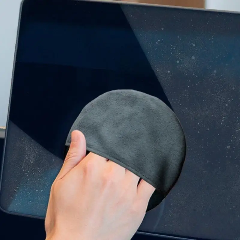 Fiber Cleaning Pad For Mobile Phone Tablet Car Screen Dust Removal dense Reusable Fabric 83CE