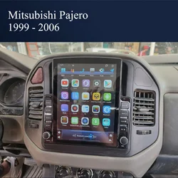 8G+128G Android 14 For Mitsubishi Pajero 1999 - 2006 Car Radio Audio Multimedia Stereo PC Tablet GPS Monitor DVD Carplay Auto