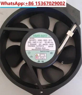 Cooling Fan NMB-MAT 5915PC-20W-B20-S11 240V 44W 172*150*38  2 Terminals