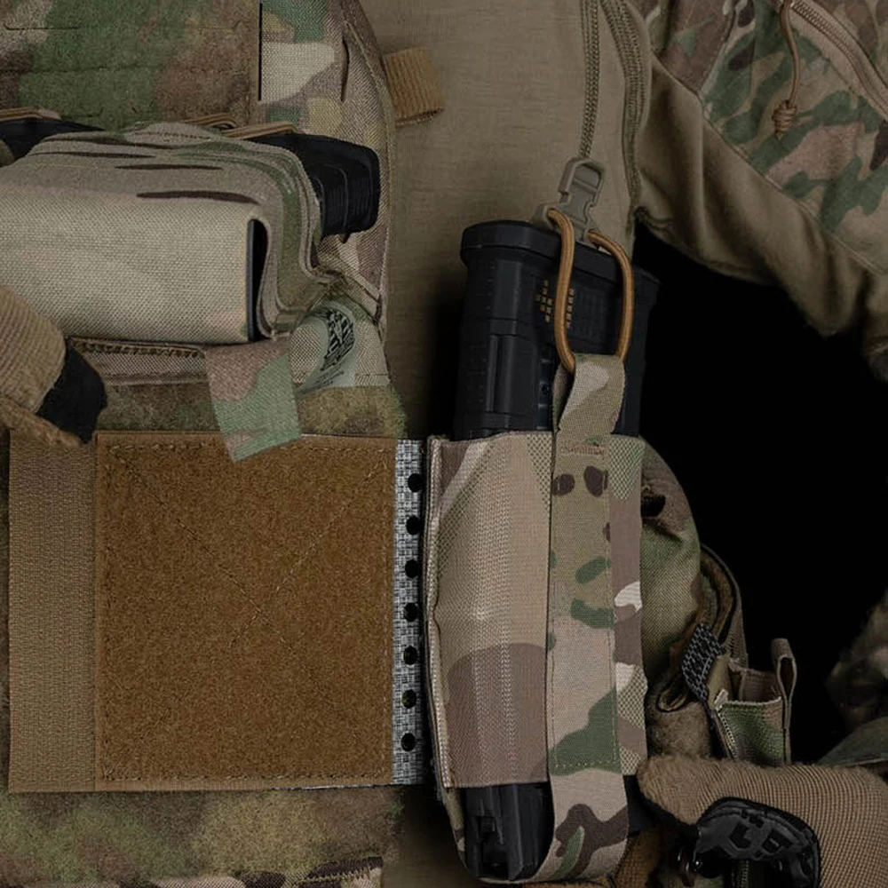 Chaleco táctico para colgar en el pecho, extensión de Panel lateral, tablero MOLLE, Panel lateral