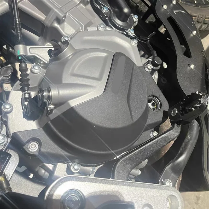 

Motorcycle Engine Hood Engine Protective Cover Cooling Protective Cover For CFMOTO 450MT 450 MT 450-MT MT-450 2024