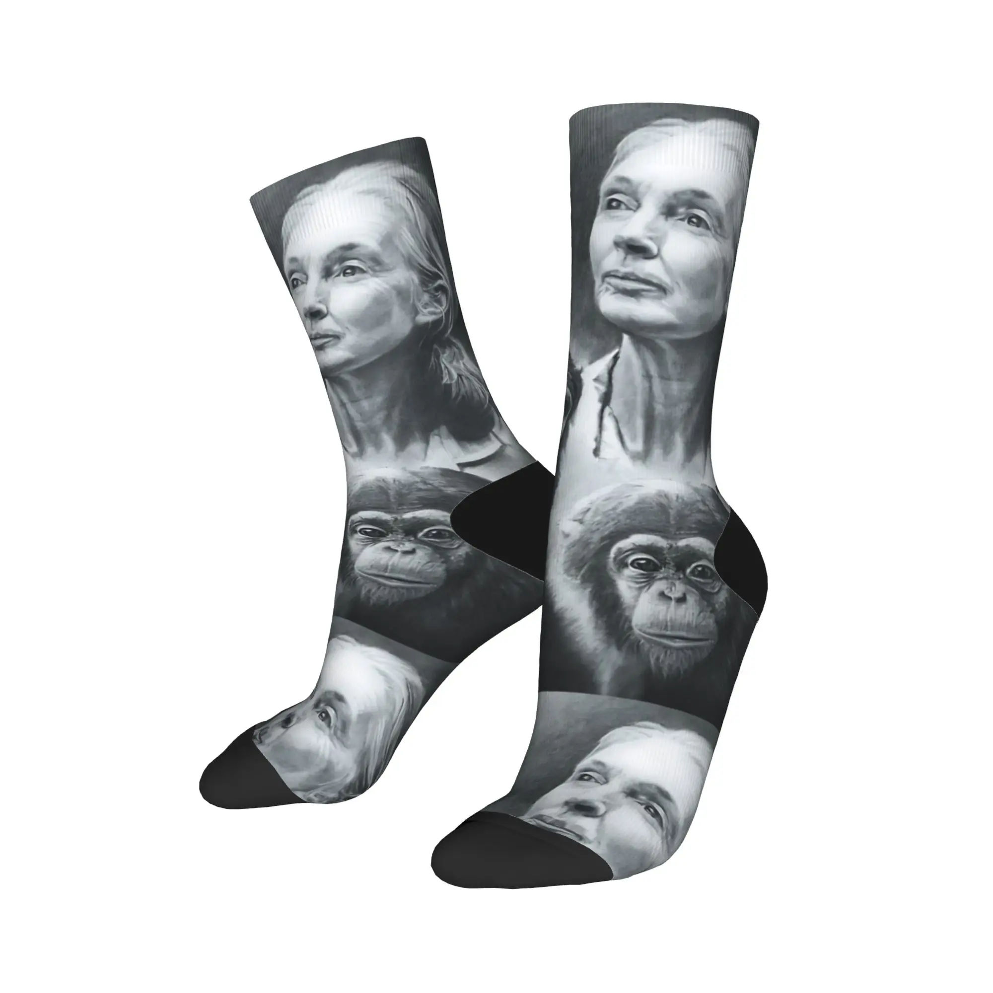 النساء الرجال الجوارب جوارب الخريف الجدة الجوارب الناعمة الدافئة المطبوعة تشغيل الرياضة المضادة للانزلاق الجوارب