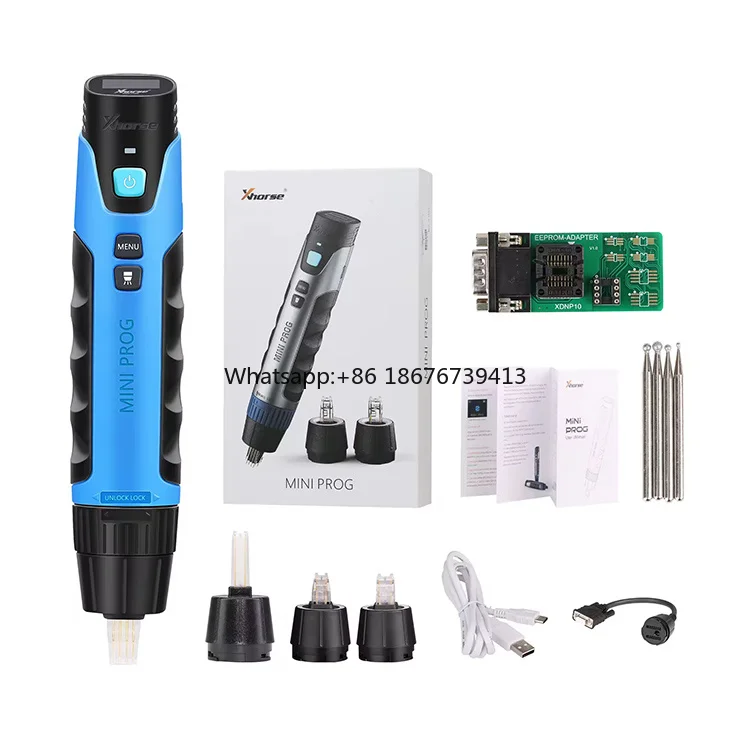Xhorse MINI Prog Programmer KP-121E ABS Durable 1.5kg Signal Detector Work Key Tool VVDI Max Pro Reading/Writing EEPROM Data