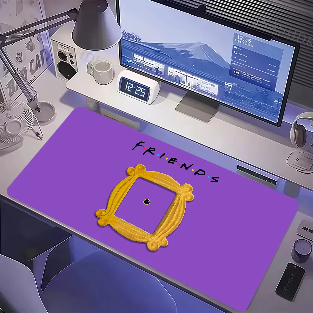 Classic F-Friends Tv  Show F-Friend Mouse Pad Rubber Desktop Thickened Large MousePad Office Non-slip Gaming Desk Mats XXL