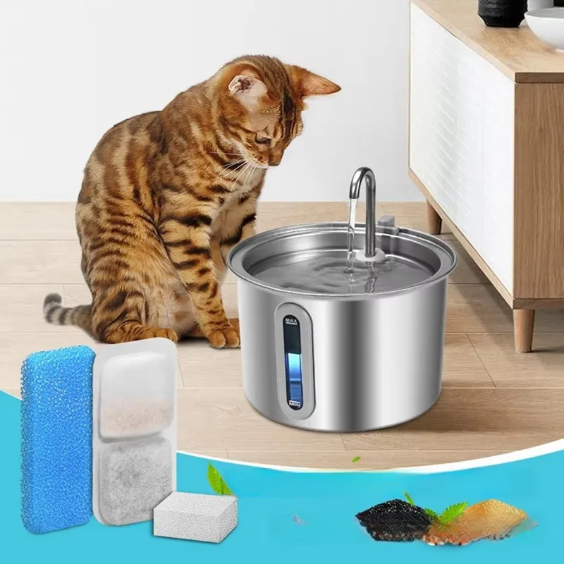 8 Set Cat Water Fountain Filters For Oneisall Automatic Pet Water Fountain Replacement Filters And Sponges gallery 4