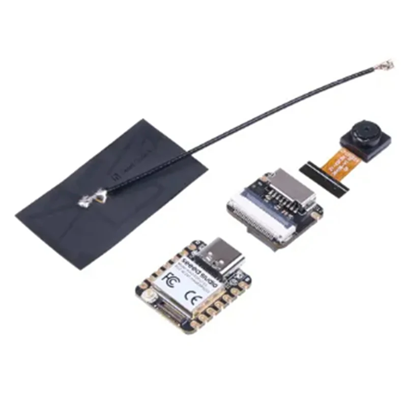 

ESP32-S3 2.4G Wifi BLE Mesh 5.0 8MB OV2640 Camera Module Development Board XIAO ESP32S3 Sense Seeeduino Black