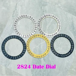 ETA2824 Date Wheel Dial Fit 2824 Automatic Mechanical Movement Crown at 3.0 Day Date at Watch Accessories 3.0/6.0  Movt Wheel