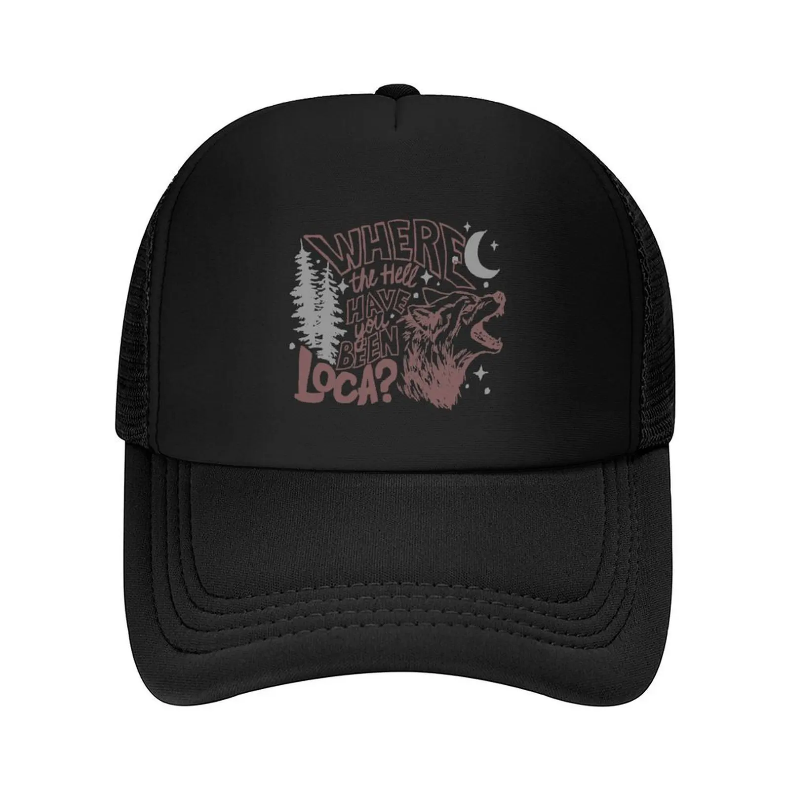 

Where the hell have you been Loca Baseball Cap Anime Designer Hat men's big size hat beach hat Hats Man Women's