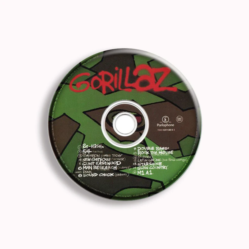 Gorillaz دبوس زر ناعم لفرق الروك ، كرتون أنيمي ، بروش جمالي ، شارة قارب إبداعية ، إكسسوارات حقيبة ، ديكور ، جمع مراوح ، موسيقى