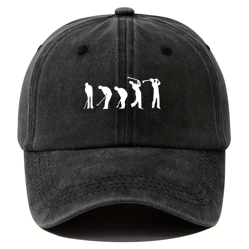 Modische bedruckte Baseballkappe für Outdoor-Reisen, Sonnenschutz, Angeln, Hip-Hop, Papa, LKW-Fahrerhut für Männer und Frauen