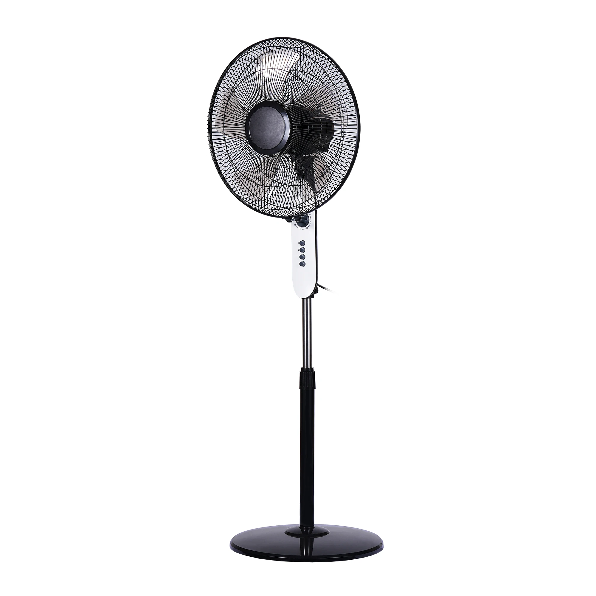 China Manufacturer AC Operated Rechargeable 3 Speed Cooling Floor Standing Fan 16 Inch