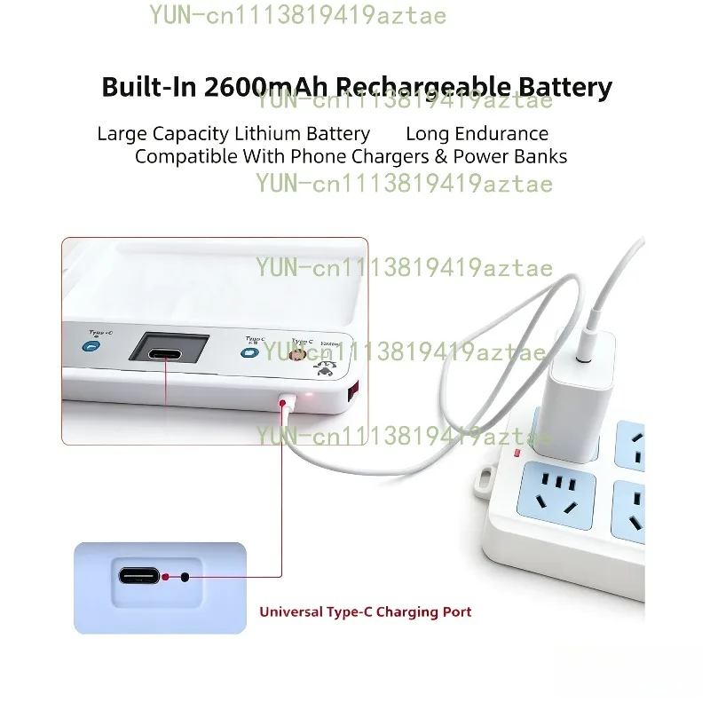 Hand & Foot Sweating Antiperspirant Machine, Large Opening Antiperspirant Device for Palm Excessive Sweating