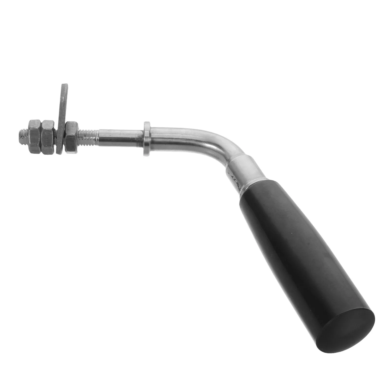 Wood Stove Handle Replacement Fireplace Door Pulls Heat Resistant Stainless Steel Door Handle Assembly for Open Fire Accessories