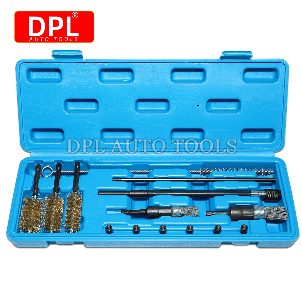

Diesel Fuel Injector Seat Set Washing Cleaner Bristle Kit Brushes Auto Repair Tools Car Cleaning Tool