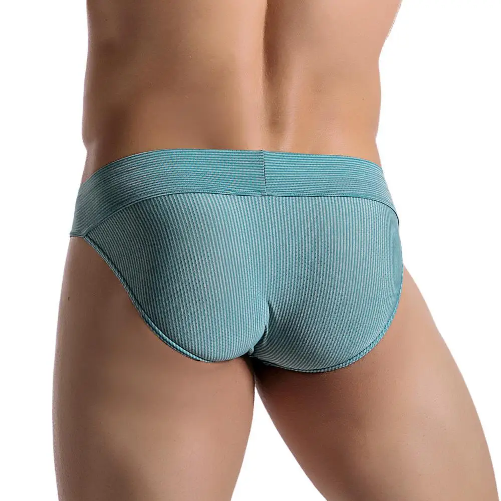 Sexy Men Briefs Stretch Breathable Underwear Penis Large U Convex Pouch Underpants Briefs Male Low Rise Panties