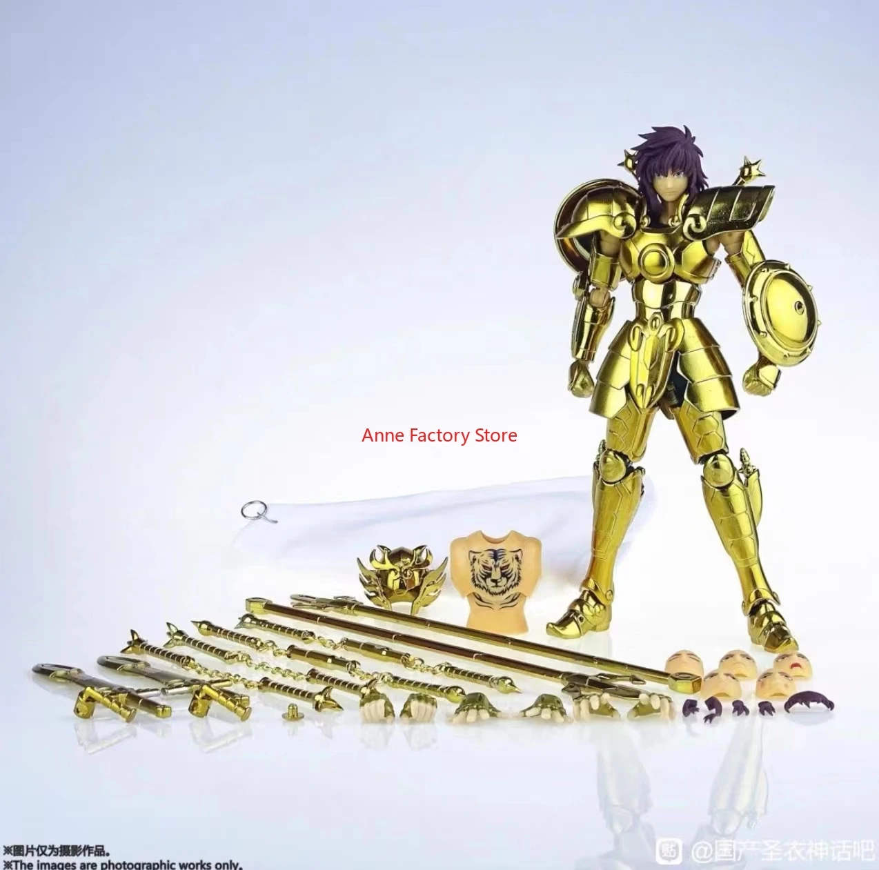 

[ in-Stock ] Shinetime ST Saint Seiya Myth Cloth EX LC Libra Dohko Action Figure Knights of Zodiac The Lost Canvas