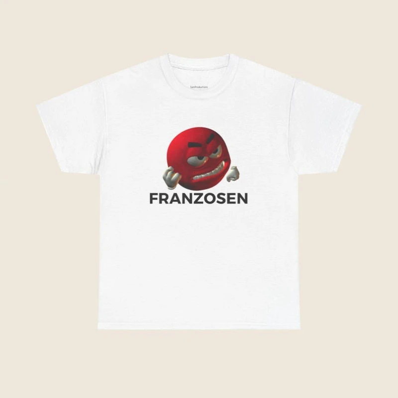 Retro Funny Cartoon T‑Shirt Men Women Angry Face Graphic Print Casual Crewneck Short Sleeve Vintage Hip Hop Streetwear Tops