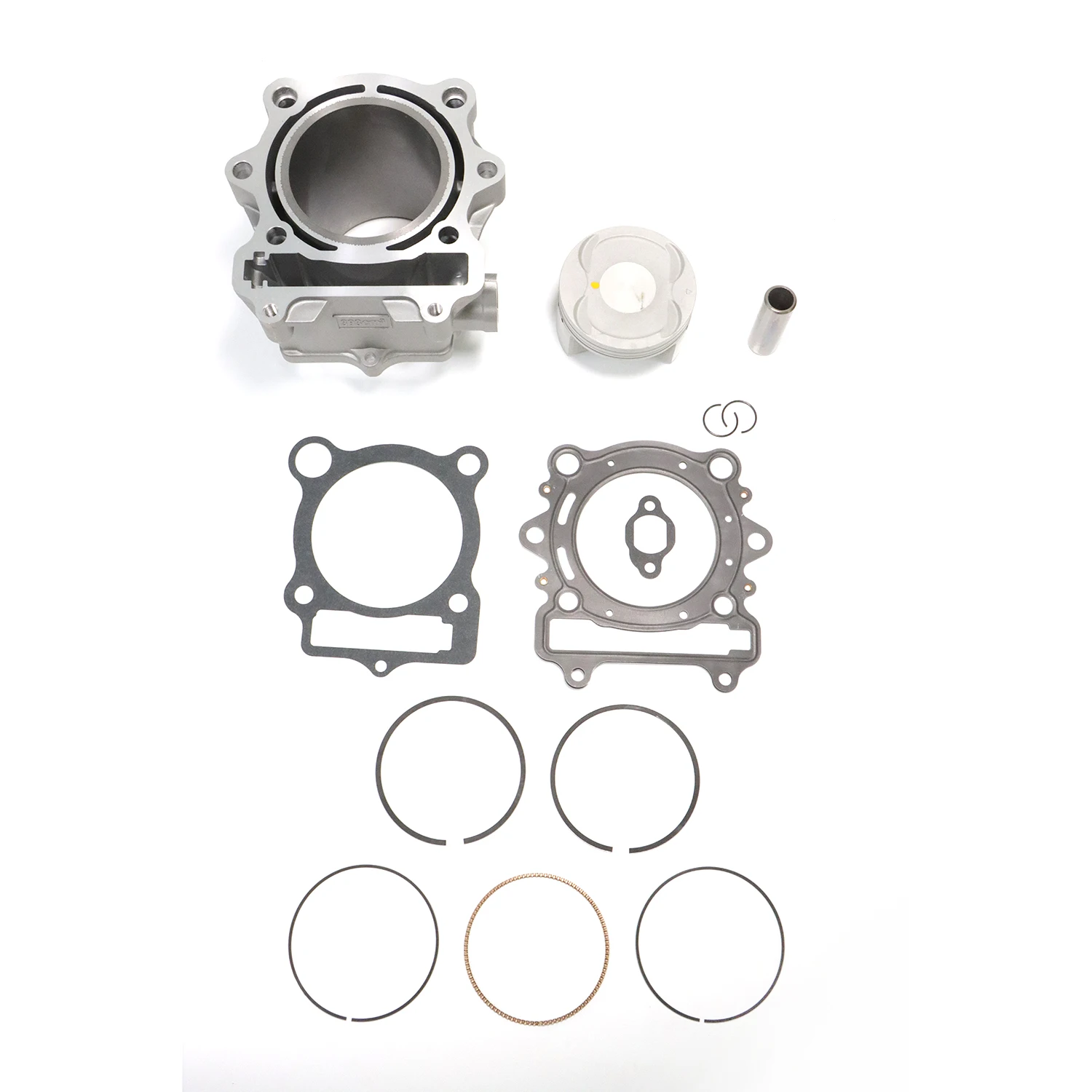 1 Juego de Kit de extremo superior de pistón de cilindro 13101-004-0000 compatible con piezas de motor HiSUN MSU400 YS400 UTV400 UTV 400 MSU 400 YS 400